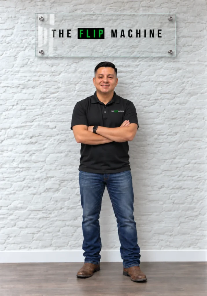 Jaysen Robles, owner of The Flip Machine